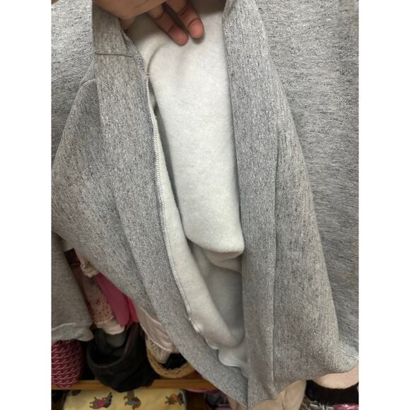 Marine Layer Men's Sherpa Crew Pullover in Heather Grey Size XXL - Picture 10 of 10